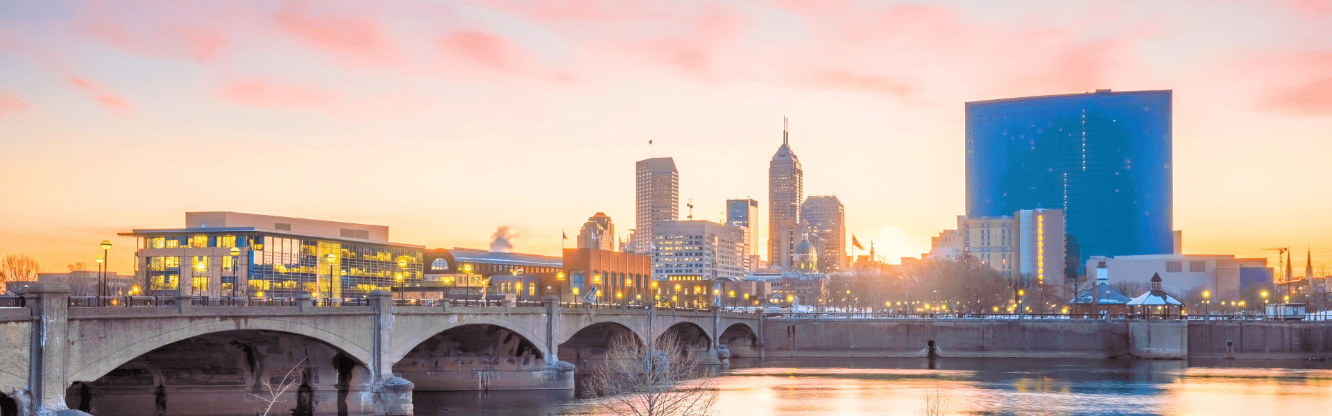 indianapolis indiana city skyline top U.S. cities for last-mile delivery drivers in 2024